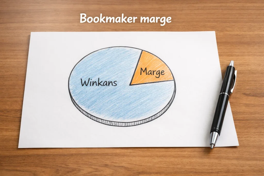 Bookmaker marge overround vig berekening uitleg