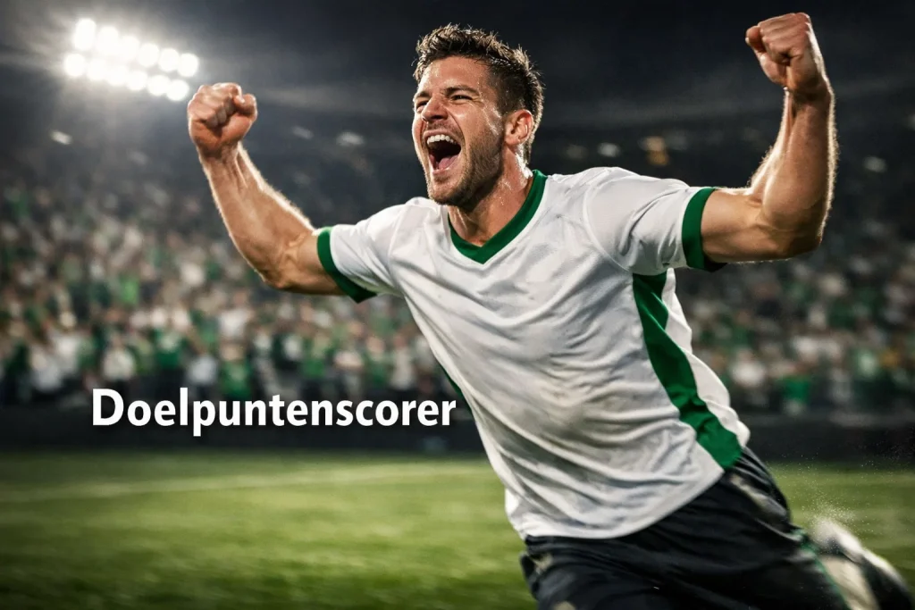 Doelpuntenscorer wedden goalscorer markt voetbal tips