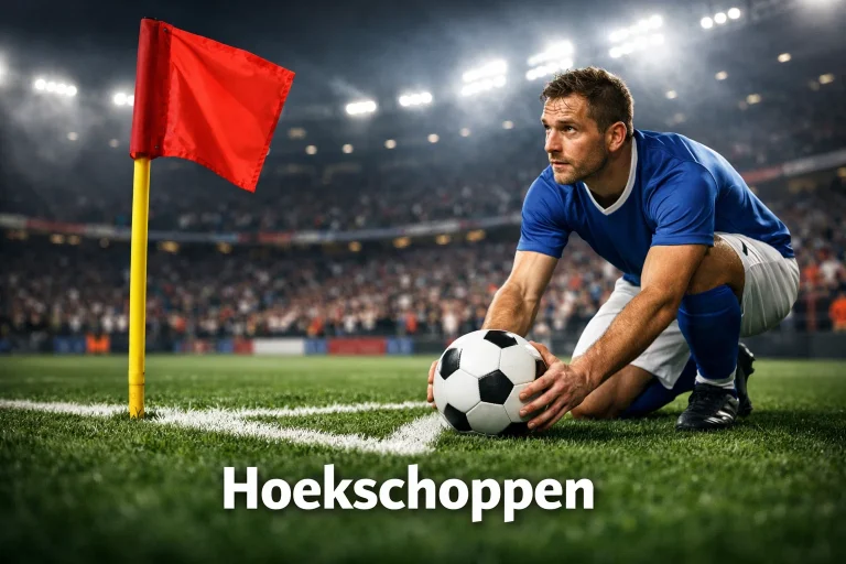 Hoekschoppen wedden corner markt strategie voetbal
