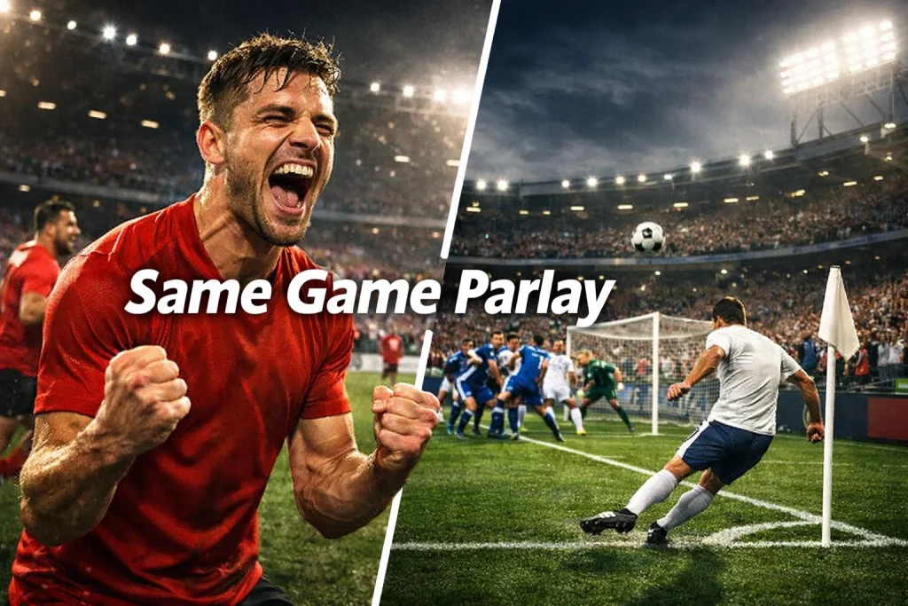 Same game parlay voetbal SGP combinatieweddenschap strategie