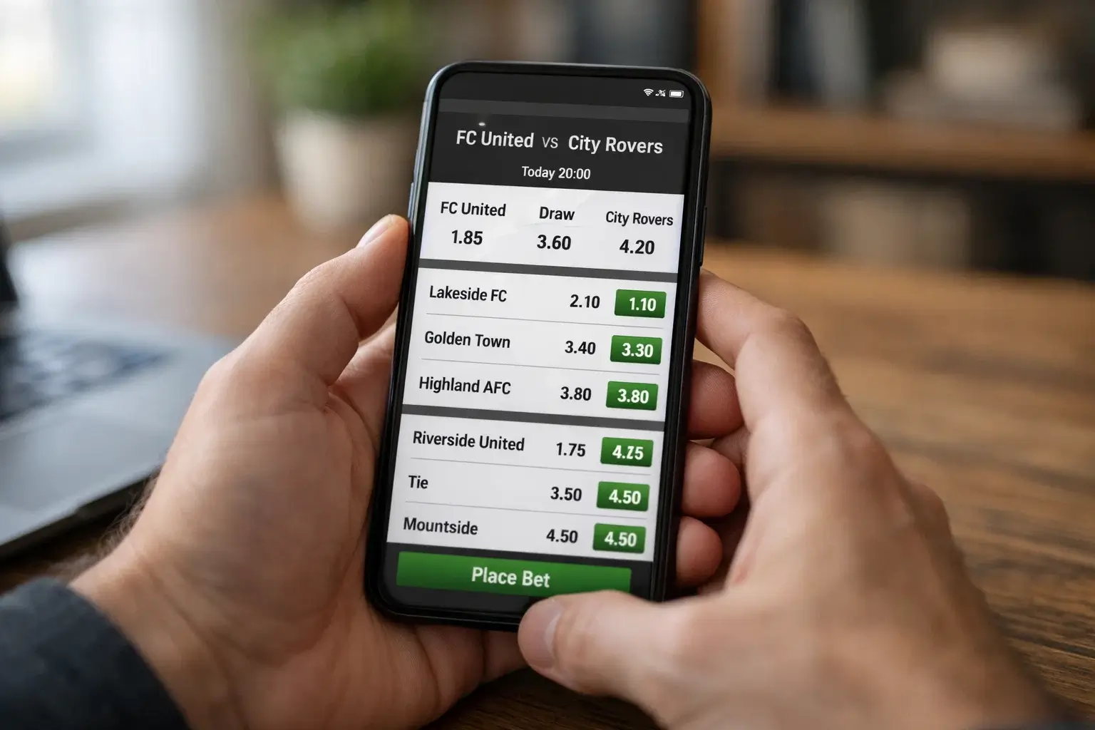 Overzicht soorten voetbalweddenschappen: 1X2, handicap, over/under markten