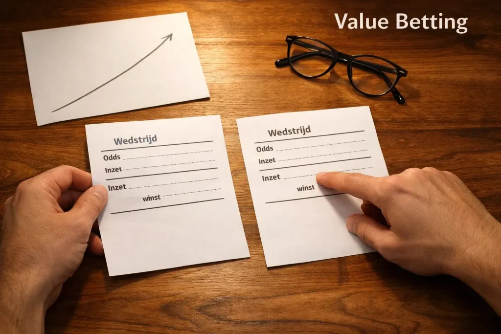 Value betting voetbal waardeweddenschappen strategie analyse