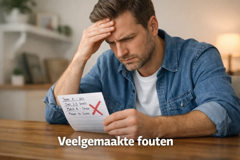 Voetbal wedden fouten vermijden veelgemaakte vergissingen